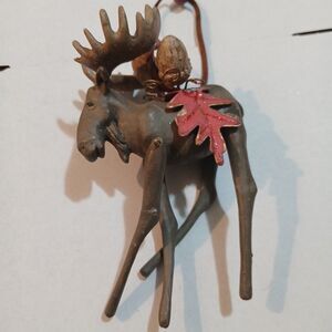 Moose Legs Move Christmas  Ornament